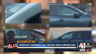 Missouri considers full texting while driving ban