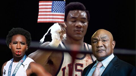 GEORGE FOREMAN "SHATTERS" Gwen Berry's America Narrative! Former Boxing Champ is a PATRIOT!