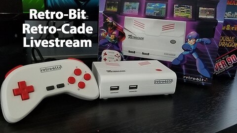Retro-Bit Super Retro-Cade Let's Play! Come and hang out as we check out the new system!!!