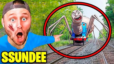 7 YouTubers Who Found THOMAS THE TRAIN.EXE in Real Life! (SSundee, MrBeast, FGTeeV)