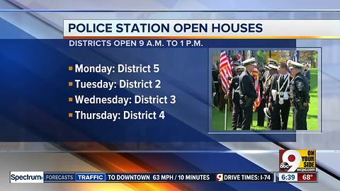 Police districts hold open houses during Police Memorial Week