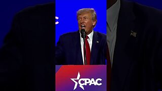 Donald J Trump Talks Gender Theory at CPAC #shorts