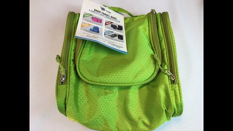 Bago Hanging Toiletry Bag for Makeup, Cosmetic, Shaving, Travel Accessories, Personal Items review