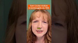 Tom Cruise makes Scientologists do THIS #shorts
