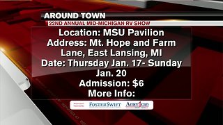 Around Town 1/14/19: Annual Mid-Michigan RV Show