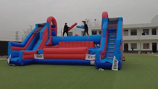 Battle Zone Game #factorybouncehouse #factoryslide #bounce #castle #inflatablebouncer #inflatable