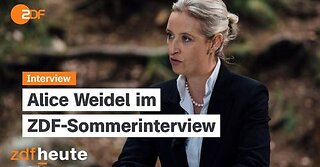 ZDF-Sommerinterview - Alice Weidel AfD