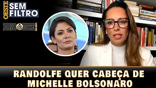 Michelle Bolsonaro incluída no inquérito dos atos anti democráticos [ANA PAULA HENKEL]
