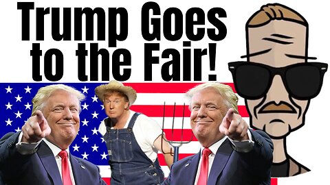 Trump Goes to the Fair | ULTRA MAGA Live Stream | Trump 2024 | LIVE | Trump Rally | 2024 Election