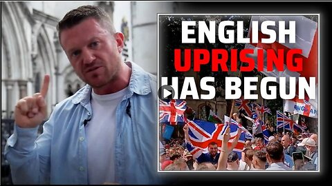 EXCLUSIVE The English Uprising Has Begun, Warns Tommy Robinson In POWERFUL Alex Jones Interview