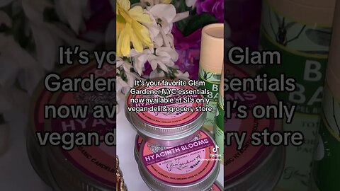 Glam Gardener NYC Products NOW available at Vodega Vegan Deli in Staten Island, New York 🌸