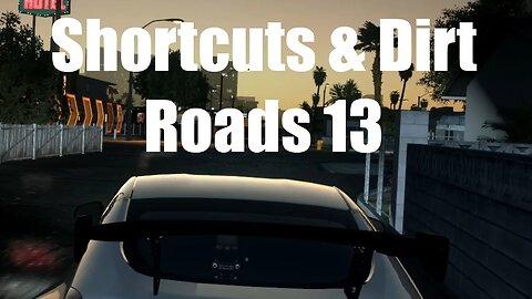 NEED FOR SPEED THE RUN Shortcuts & Dirt Roads 13