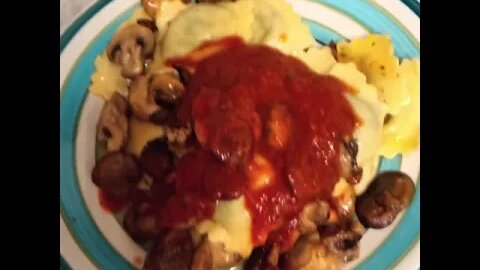 CONTENT PROVIDER HOME COOKING CHICKEN THIGH RAVIOLI #cooking #chicken #thighs #ravioli