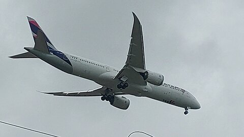 Boeing 787-9 Dreamliner CC-BGR coming from Guarulhos to Fortaleza