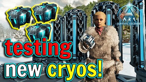 New Cryopod Changes Update Everything You Need To Know! - ARK: Survival Ascended | ASA