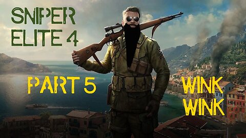 This is not Sniper Elite 5 but it looks like it | SNIPER ELITE 4
