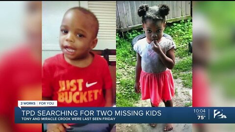 TPD searching for two mising kids