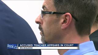 Former Milwaukee teacher appears in court for sexual assault charge