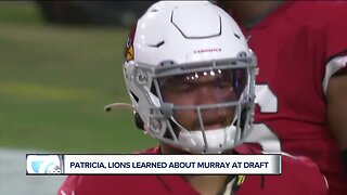 Lions learned about Kyler Murray during draft process