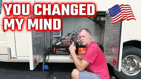 Your Comments Made Me Change My Battery Install | Happy 4th of July!