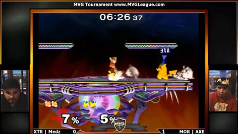 MVG Tournament: XTR | Medz (Fox) vs. MOR | AXE (Pikachu)