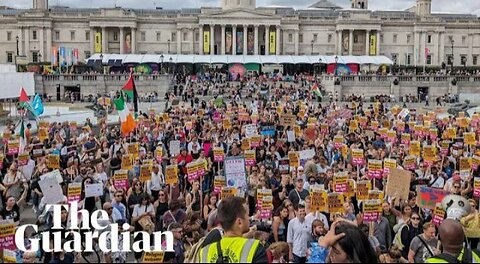 Anti-racist protesters march across the UK