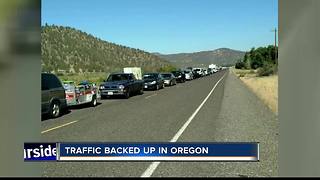 Oregon Eclipse traffic already bad