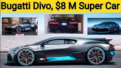 Bugatti Divo | The fastest Super Car| Supercar Cargo Delivery