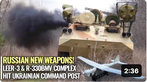 Russian electronic warfare team hit command post communications center of Ukraine