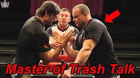 The Master of Armwrestling Trashtalk - Travis Bagent