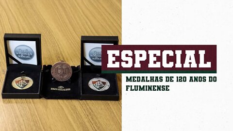 CASA DA MOEDA LANÇA MEDALHAS EM HOMENAGEM AOS 120 ANOS DO FLUMINENSE