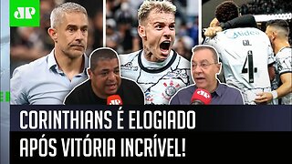 "NOSSA! A REAL é que esse Corinthians..." Vampeta e Flavio Prado ELOGIAM o Timão após VITÓRIA ÉPICA!