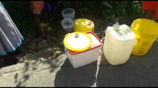 SOUTH AFRICA - Durban - Cliffdale residents without water (Videos) (hXg)