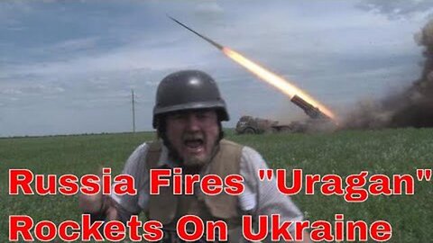 RUSSIA FIRES BM-27 "URAGAN" ROCKETS ON UKRAINE | PATRICK LANCASTER