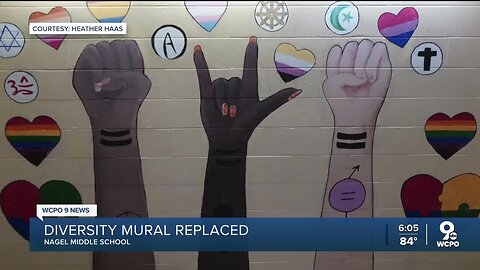 Forest Hills School District replaces diversity mural as part of 'rebranding'