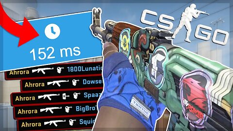 What 150ms Reaction Time on CS:GO Looks Like 💨