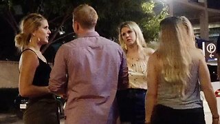 Asking Drunk Girls For Money!