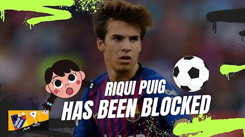 Barcelona player blocked by his fans - Riqui Puig - What Wrong..??