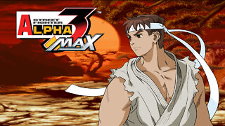 Street Fighter Alpha 3 Max [PSP] - Ryu Gameplay (Expert Mode)