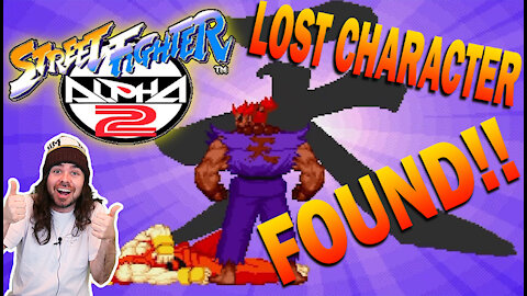 Lost Street Fighter Character Found After 25 Years! Shin Akuma Street Fighter Alpha 2 SNES!