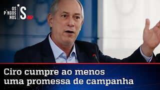 Ciro não vai a Paris, mas se esconde em praia no segundo turno