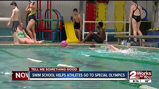 Swim school helps athletes go to Special Olympics