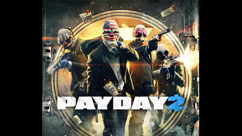 Playing some Payday 2. Framing Frame Heist.