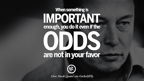 Elon Musk Incredible Speech - Motivational video