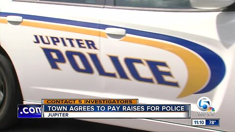 Pay raises for Jupiter police