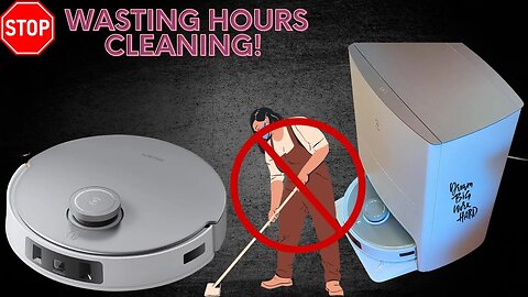 Are You Tired Of Cleaning? ECOVACS DEEBOT T20 Omni Robot Vacuum & Mop Got You!