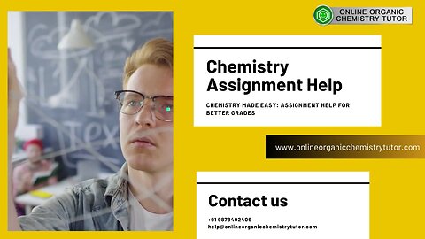 Chemistry Made Easy: Essential Help for Every Assignment!