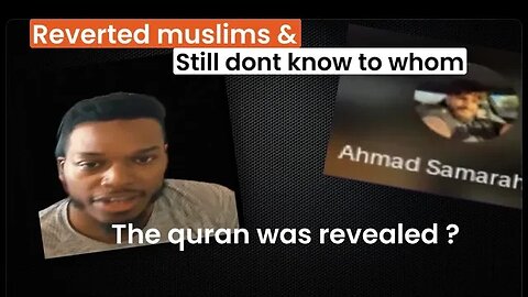 Reverted muslim and don't know to whom Allah revealed the Torah - Godlogic