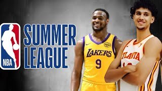 LA Lakers vs Atlanta Hawks | Live Play by Play/Reaction Stream | NBA 2024 Summer League