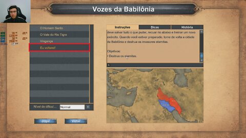 AGE OF EMPIRES 1 - 03 VOZES DA BABILÔNIA 4 - EU VOLTAREI